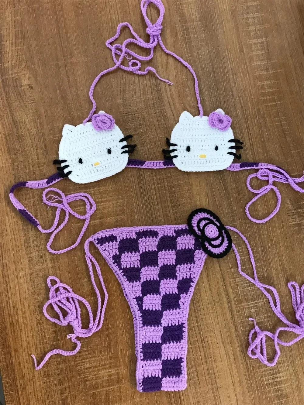 Hello Kitty Crochet Set
