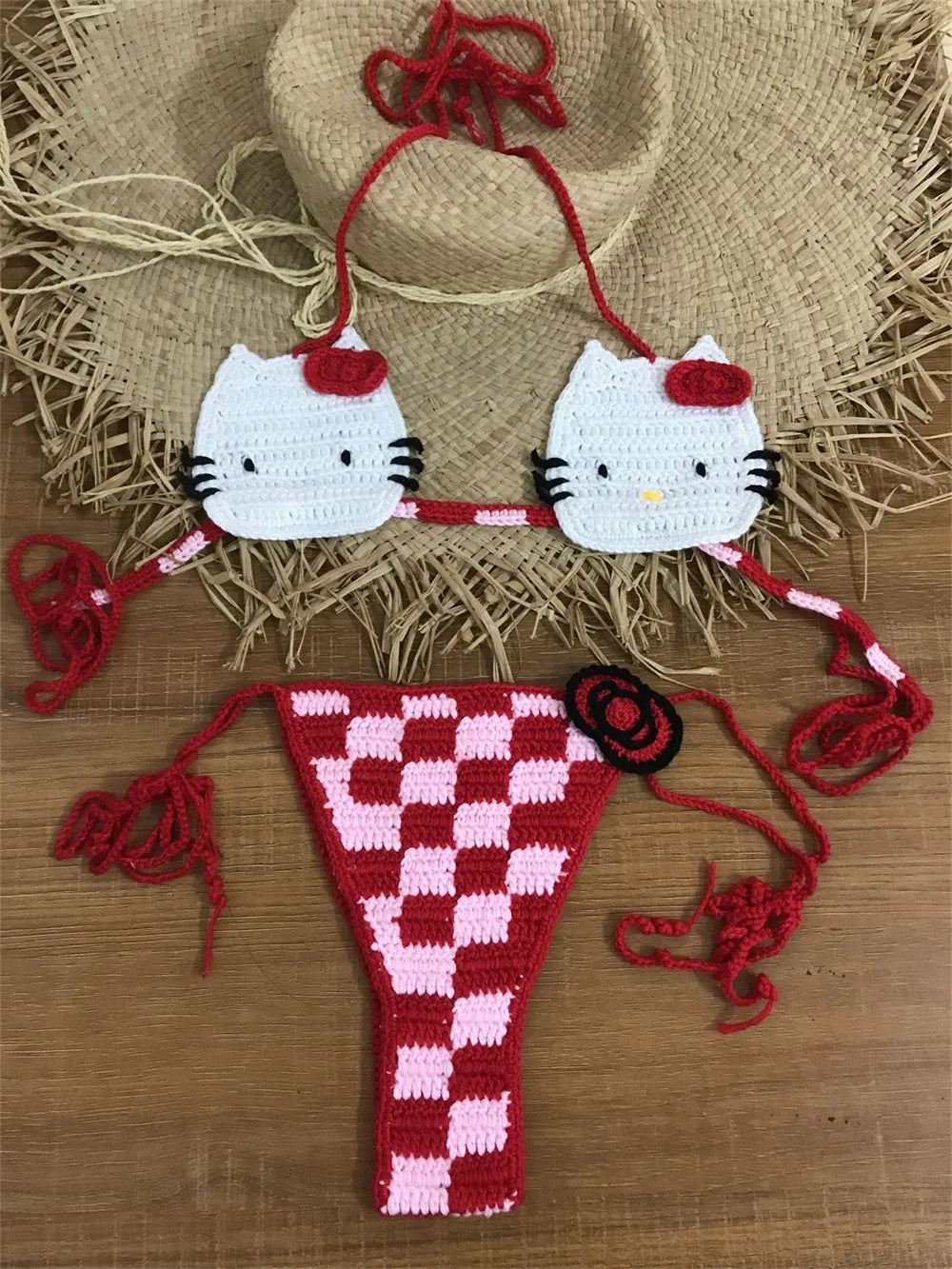Hello Kitty Crochet Set