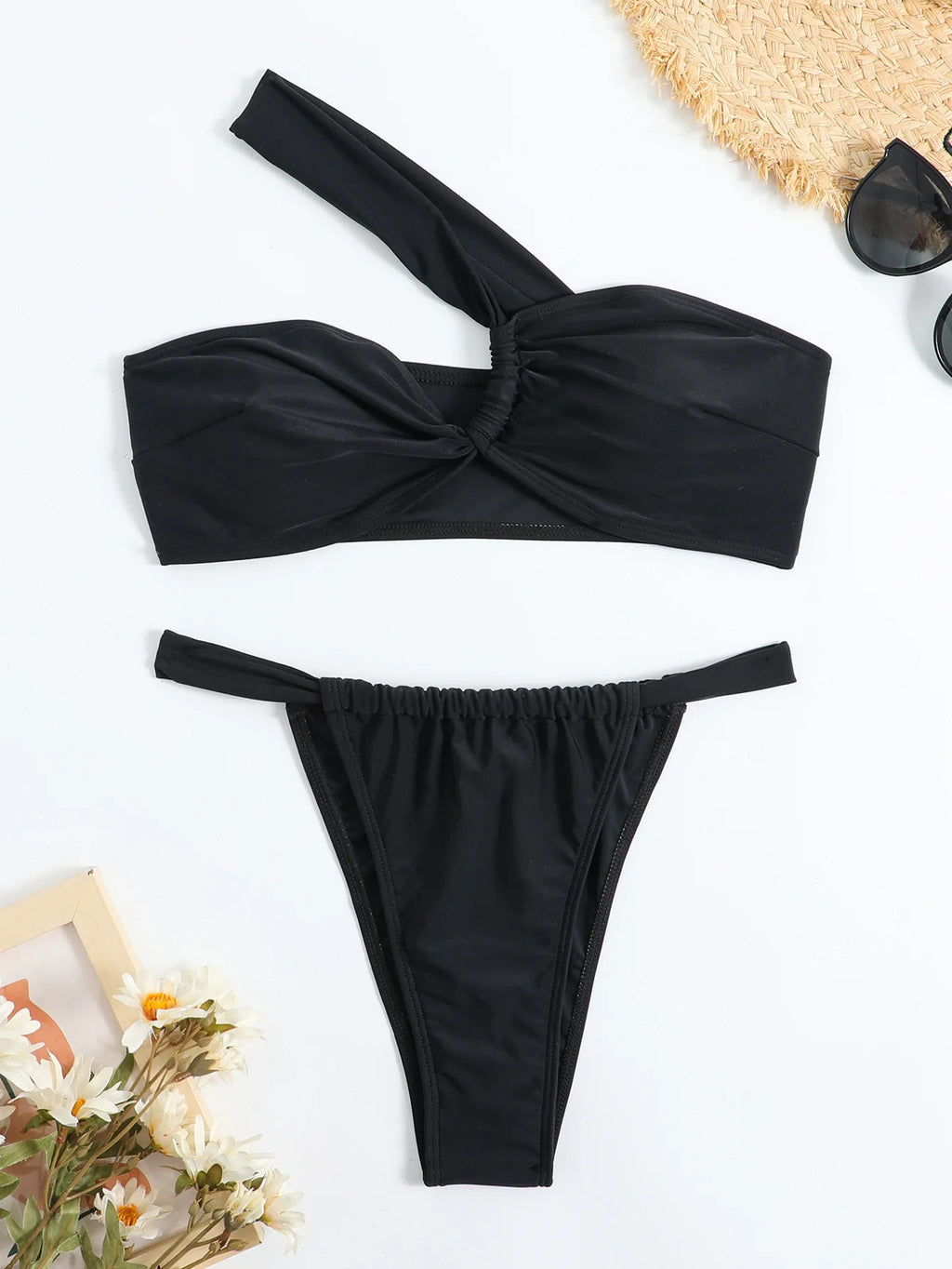 White Swan Bikini Set