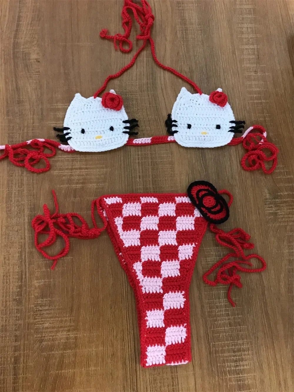 Hello Kitty Crochet Set